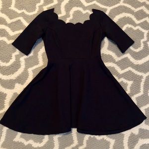 Lulus Scalloped Dress